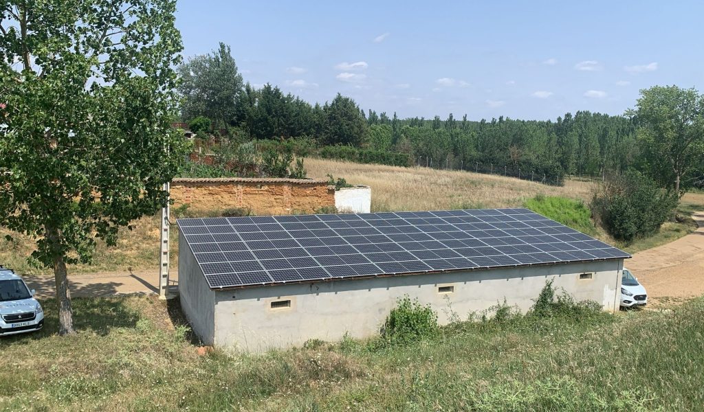 Cervatos de la Cueza instalación fotovoltaica